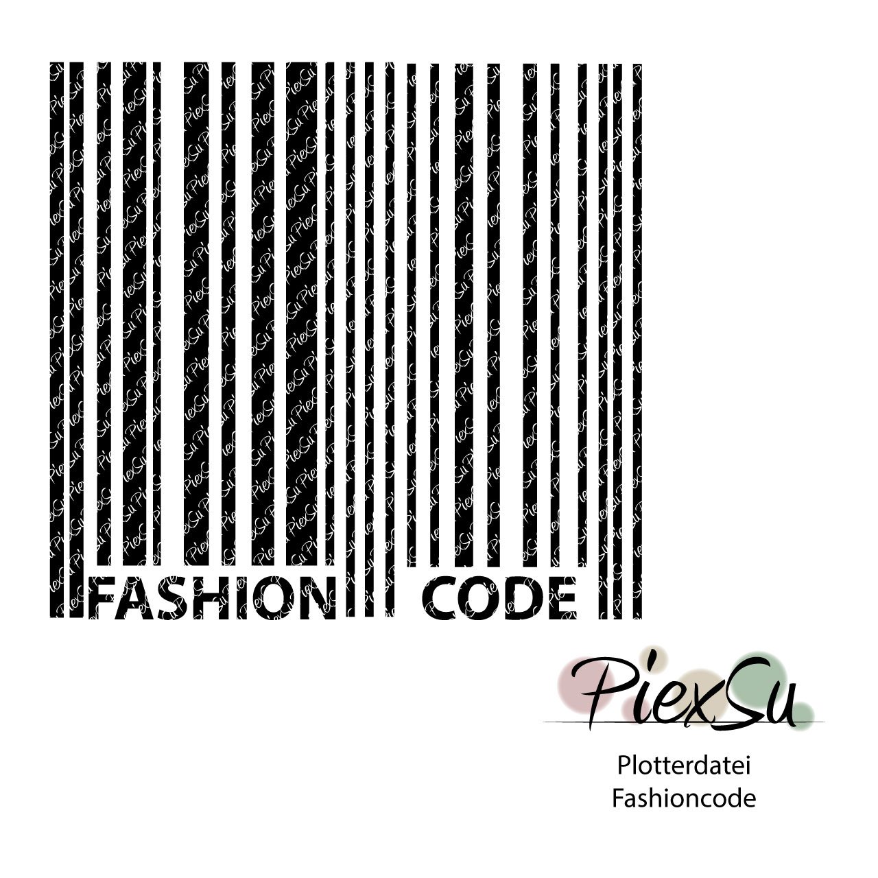 PiexSu-Plotterdatei-Set-fashioncode-dxf-svg-plotten-Titelbild