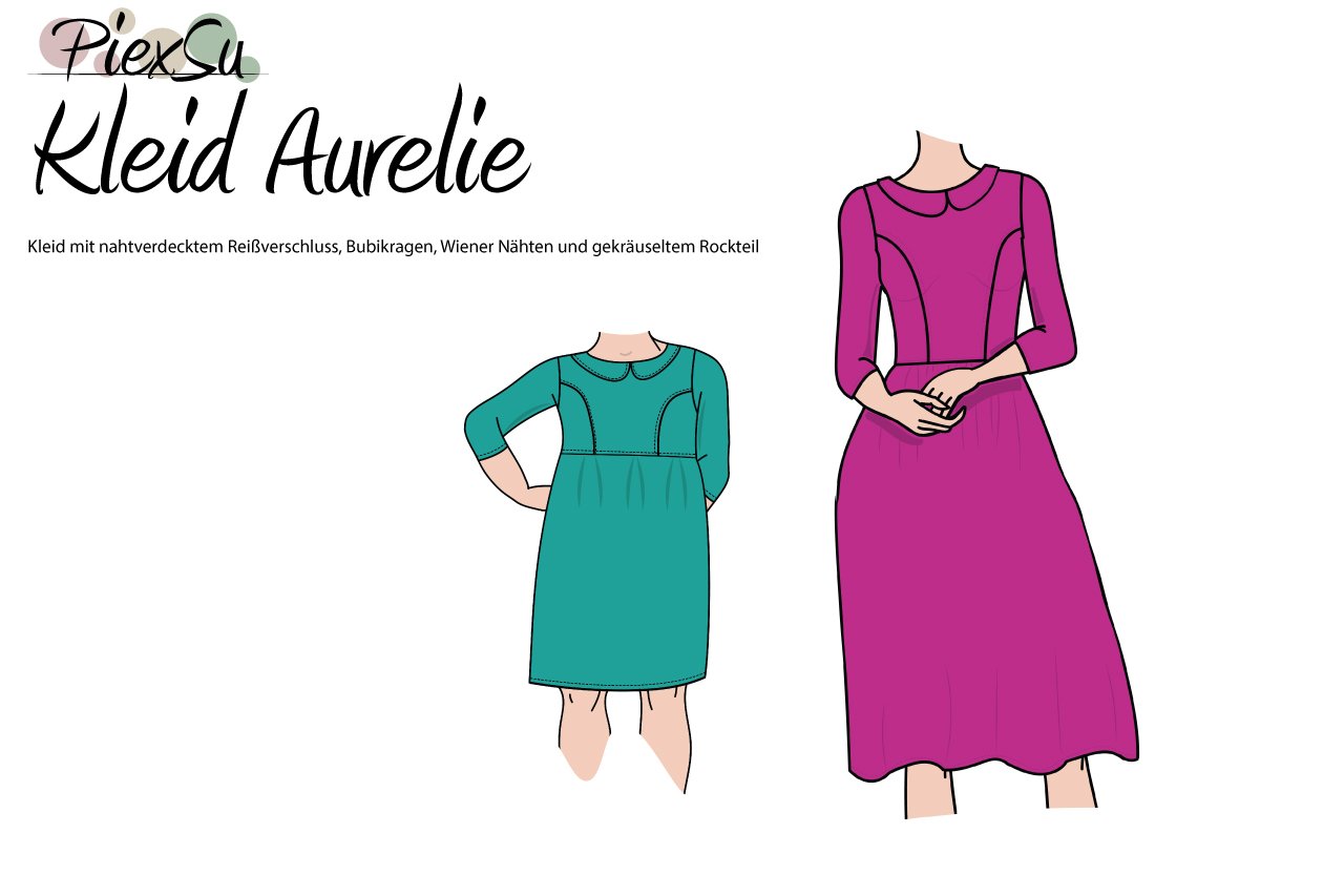 Titelbild-Aurelie-Kleid-Damen-Mädchen