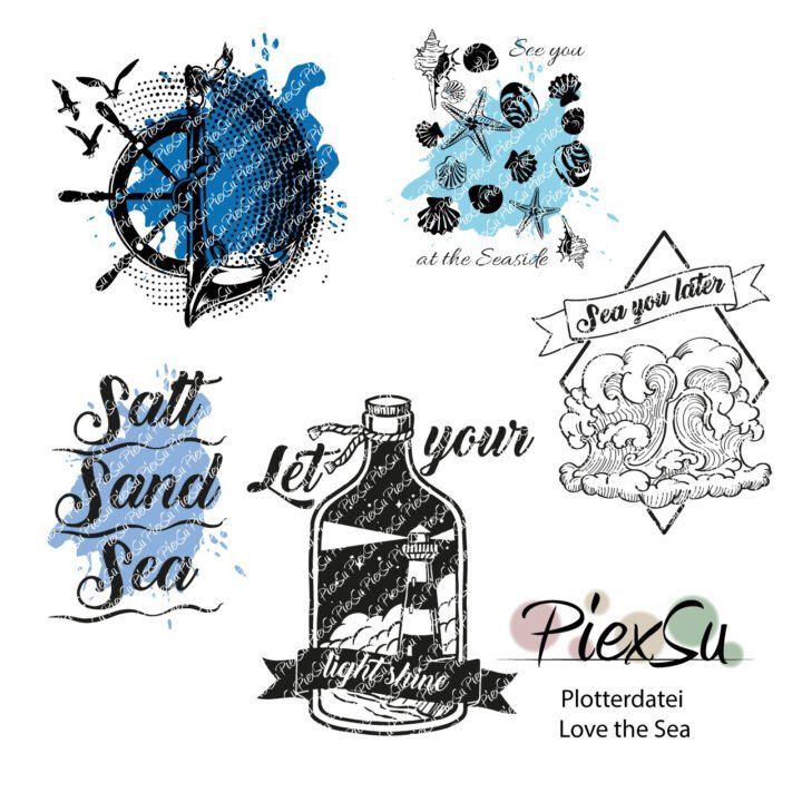 PiexSu-Plotterdatei-Love-the-Sea-Titelbild