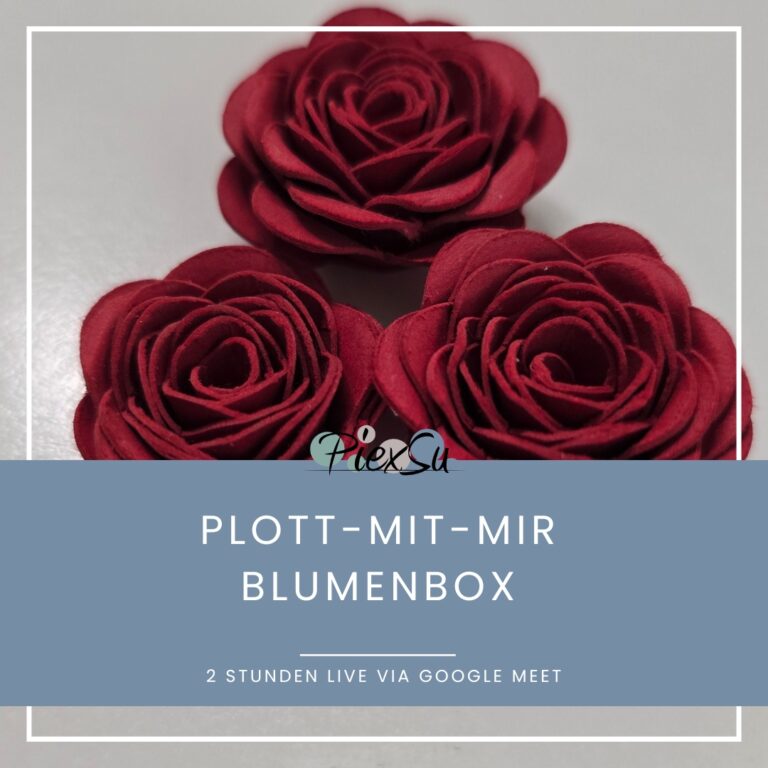 Plott-mit-mir: Blumenbox (Aufzeichnung Juli 2026)