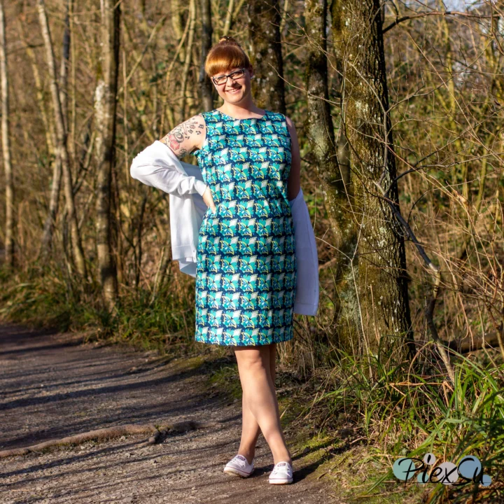 PiexSu Schnittmuster Etuikleid Eleganza Kleid nähen-2215